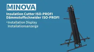 Insulation Cutter ISO-PROFI (Installation Display) #construction #tools #insulation