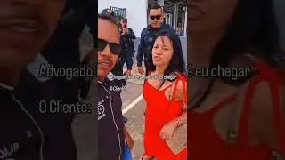 Rep&oacute;rter &eacute; surpreendido com mulher que estava sendo conduzida &agrave; Delegacia.