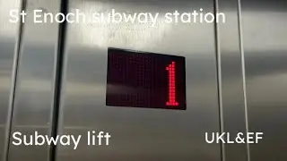 Kleemann lift (Installed by Stannah) @ The St Enoch tube station Glasgow