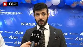 Vision et strat&eacute;gie, Ayoub Ouahabi, directeur d'#AJet Airlines Alg&eacute;rie, s'exprime.