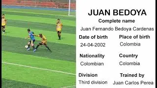 Juan Fernando Bedoya | College Soccer Recruiting Highlight Video |Spring-Fall 2023| Legacy USA