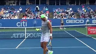 Rafael Nadal Intense Practice with Dimitrov for Citi Open 2021 , Washington Dc