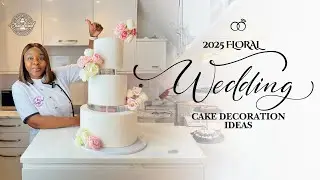 2025 Floral Wedding Cake Decoration Ideas