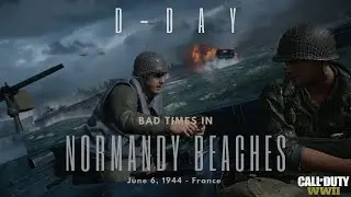 WW2 | D - DAY | Omaha Beach, France / Normandy Landing 1944 | Gameplay | Call of Duty WW2