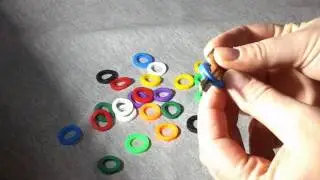 InterUS Key Caps Tags, 27 Pcs, Silicone Key cap Sleeve Rings Key Identifier Rings Label ID Perfect C