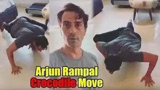Arjun Rampal Crawls Like A Crocodile & Accepts #MakeYourMoov Challenge