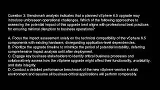 2V0 602 vSphere 6 5 Foundations Free Practice Test And Answers Updated