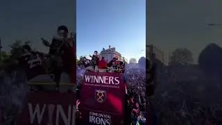 West Ham Players Crazy Celebrations After Winning The Conference League FinalAgainst Fiorentina 🔥