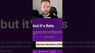 Why Is It Always Rats