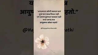 #marathitrnding #inspirationalquotes #motivationalquotes #truelinemotivation #quotes #marathiquotes