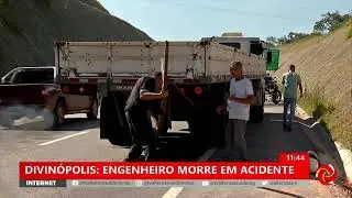 Engenheiro morre depois de acidente em Divinópolis