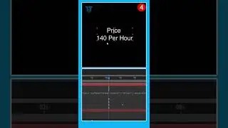 counter number with line break in after effects tutorial #aftereffectstutorial