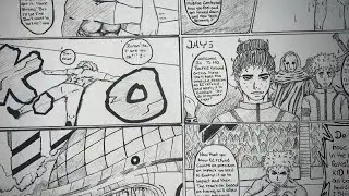 DRAWING MANGA &ldquo;AGENTSNWHITE&rdquo; SESSION #3 POWER SYSTEM TALK #mangadrawing #story 