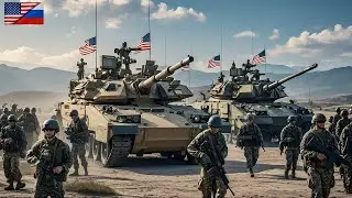 Massive Attack! Advanced US Forces Destroy All Russian Tanks as They Enter Ukraine's Border