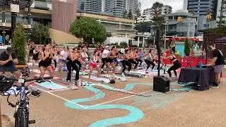 Fitness on The Esplanade: Evexia Pop-Up at the Surfers Paradise Trial ☀️🧘‍♂️✨| #surfersparadise