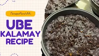 How to Make Ube Kalamay | Filipino Sticky Rice Dessert