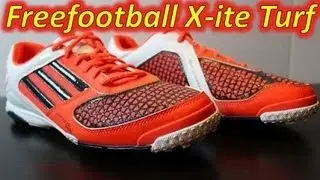 Adidas FreeFootball X-ite Infrared/Tech Onix/White Turf - UNBOXING