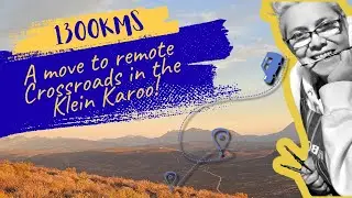 I packed up, moved 1300kms to the Klein Karoo, off grid at Crossroads Farm.