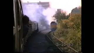 PRESERVED CLASS 40.D335@D9531@7659 Arriving into Bury.3 10 93. Neil Hayton railway memories