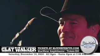 Clay Walker, Coming To BlueWater Resort & Casino, Saturday, December 14, 2024