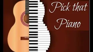 Finger picking on KEYBOARD  ✰ 🎸 to 🎹 ✰  JAZZ PIANO COLLEGE