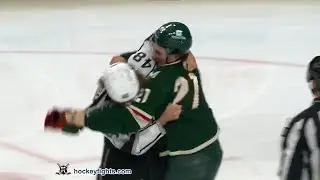 Brendan Lemieux vs Brandon Duhaime Apr 10, 2022