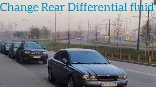 Differential fluid / oil change - Jaguar X-Type