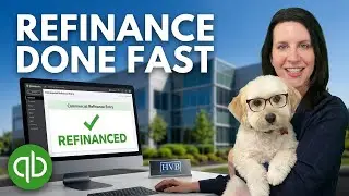 Record a Refinance in QuickBooks #commericalrealestate