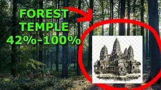 Forest Temple 42%-100% (Geometry Dash Part Completion)