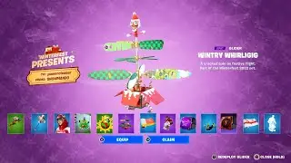 Fortnite Opening ALL Available Winterfest 2022 Presents (FREE Outfits, Glider, Emote & More Rewards)