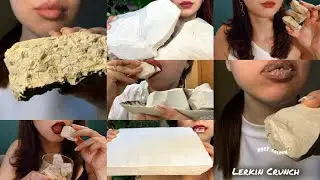 Mix crunch for new video's | dry clay/ dry chalk/ wet chalk mix compilation|Soft Crunch #мел #clay 
