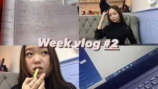 Week vlog #2/неделя влогов/английский;спешка;кафе с семьей