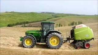 John Deere 7810 + Landini Globus
