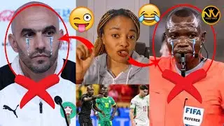 NON😡LA REPUBLICAINE DÉTRUIT L'ARBITRE CONGOLAIS ET L'ENTRAÏNEUR DU MAROC ET LA CAF C'EST HONTEUX🇸🇳🇸🇳