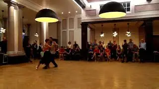 Alexandra Wood & Guillermo Torrens' performance at Tango on the Thames' first milonga in 2018