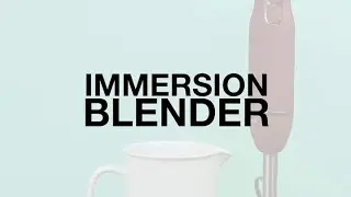 Chefman Immersion Stick Hand Blender Includes Stainless Steel Shaft & Blades