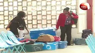Form one students report to school