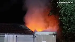 Gebouw brand Baggelhuizerplas