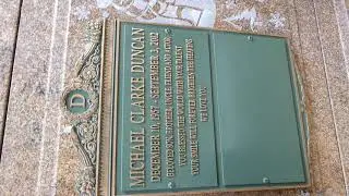 Actor Michael Clarke Duncan Grave Forest Lawn Hollywood Hills Los Angeles California Dec 30, 2025