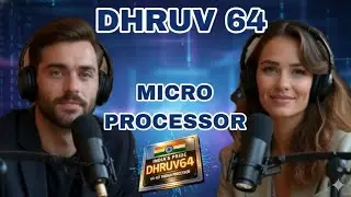 Dhruv 64-bit Microprocessor Explained in Telugu | Indian Processor | RISC-V#podcast#trending  