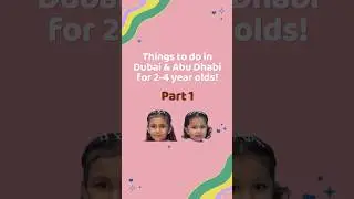 Join Isha and Diya on their unforgettable Dubai adventure!In Part 1 of this special series