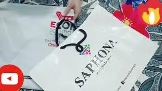 Lawn 3 piece suit bought from Saphona brand #unboxingstuff #shalwaarkameez #lawncollection