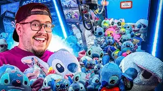 I WON Every Stitch Plush From The Arcade