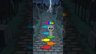 Super Gray Sing the Colors Mixing Song 🎶🌈 | Sprunki Incredibox Coloring Challenge #sprunki