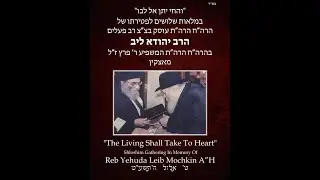 Reb Yehuda Leib Mochkin A
