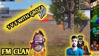 PUBG MOBILE || BEST 1 V 5 FM SAJJO YT || FM CLAN