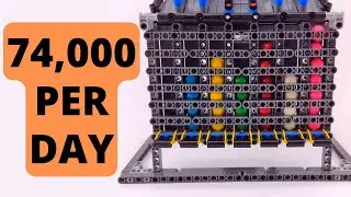 LEGO&reg; Gumball Machine Sorts 74,000 Per DAY! LEGO&reg; MOC 2022