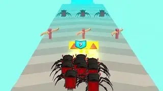 MERGE SPIDER TRAIN ALL LEVELS GAMEPLAY WALKTHROUGH PART 6