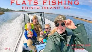 FLATS FISHING & CAMPING - EDISTO BEACH STATE PARK - East Cape Vantage - EP. 4