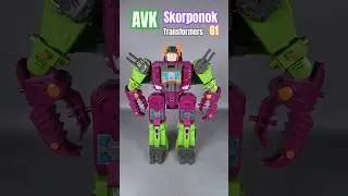 Transformers Robot G1 Skorponok #avk #robot #shorts